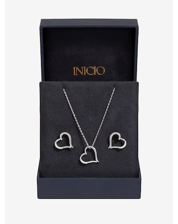 Inicio Heart Pendant Set - Gift Box