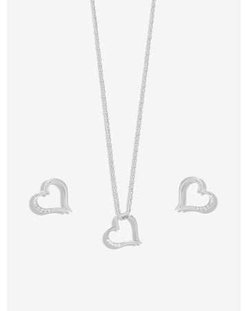 Inicio Heart Pendant Set - Gift Box