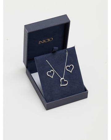 Inicio Heart Pendant Set - Gift Box