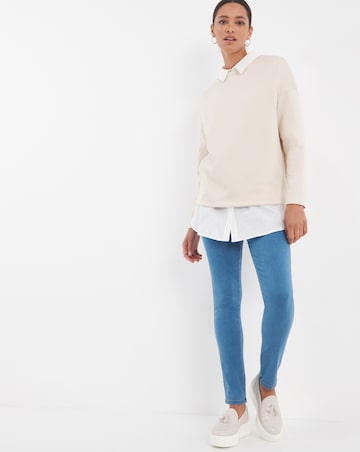 Sculpt & Define Mid Blue Slim Leg Jeggings