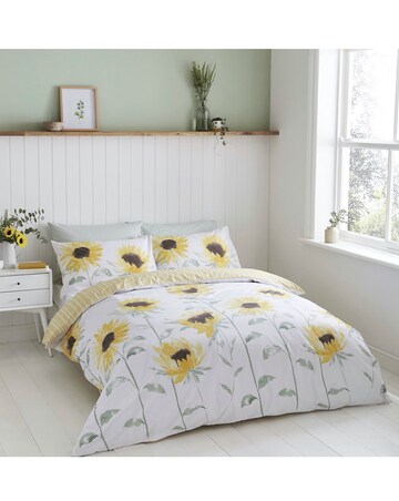 Catherine Lansfield Sunflowers Duvet Cover Set