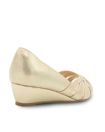 Paradox London Judy Wide E Fit Wedges