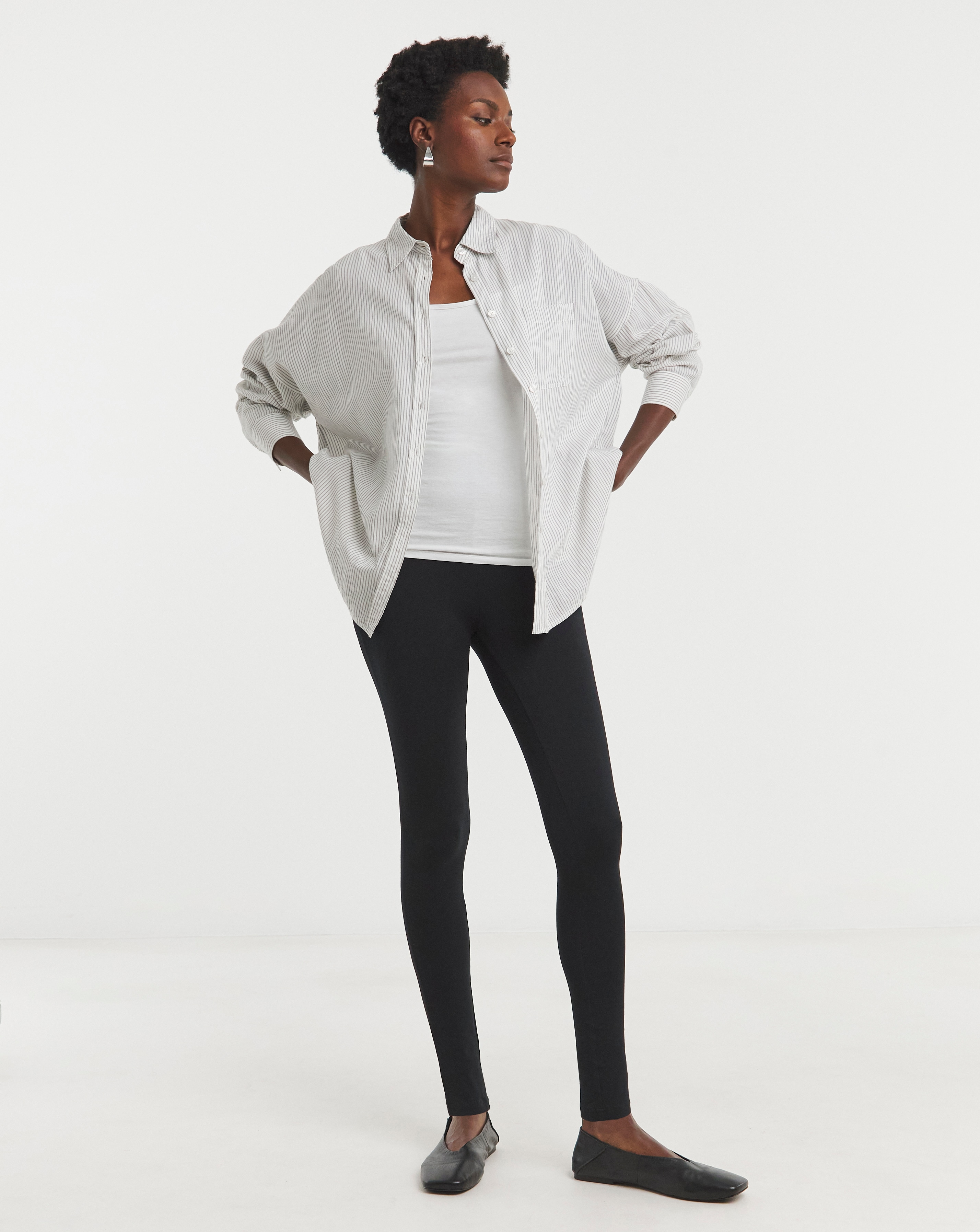 Cotton Rich High Waisted Legging