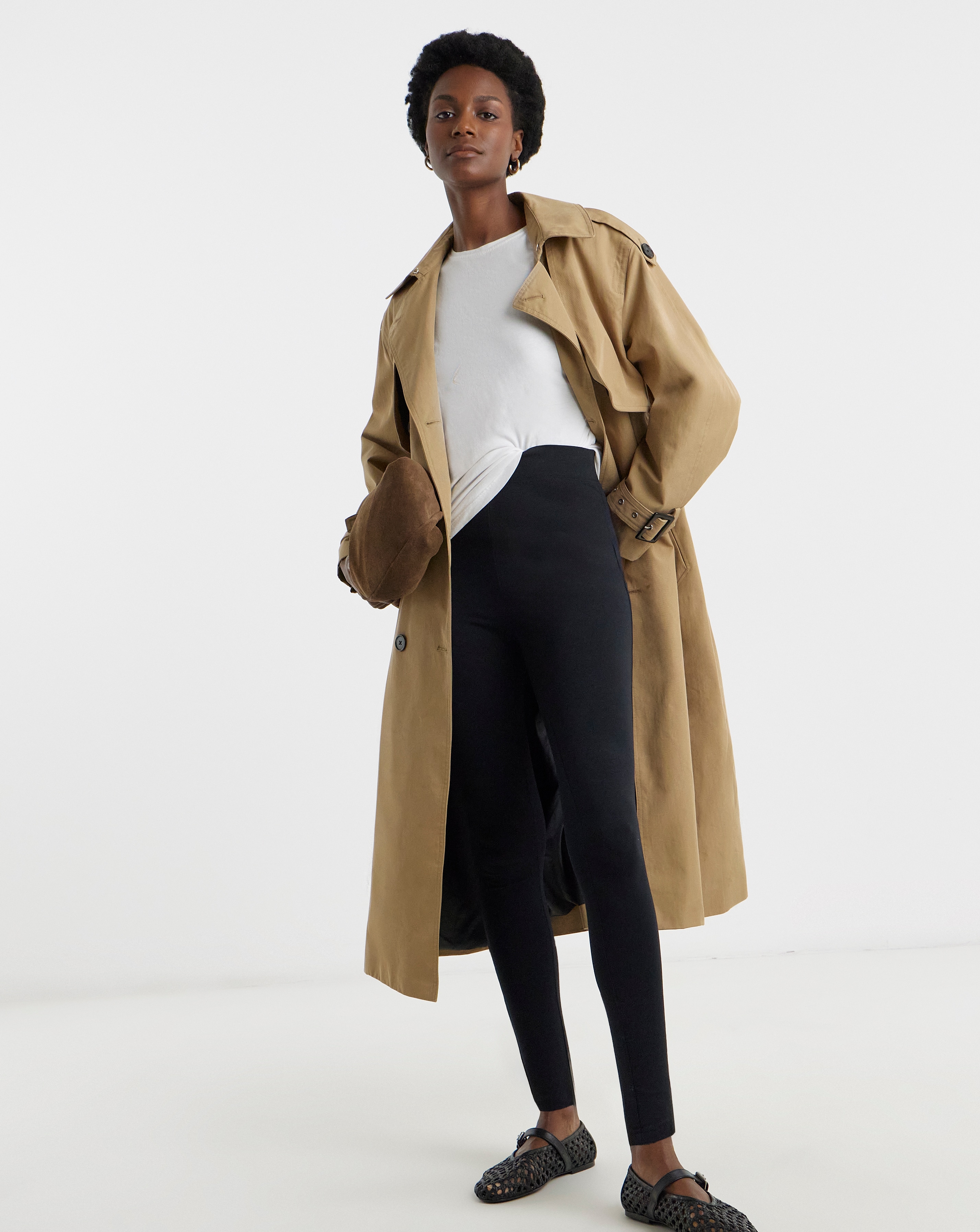 Cotton Rich High Waisted Legging