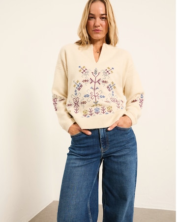 FatFace Ida Floral Jumper