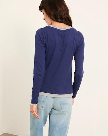 FatFace Mila Mock 2 in 1 Tee