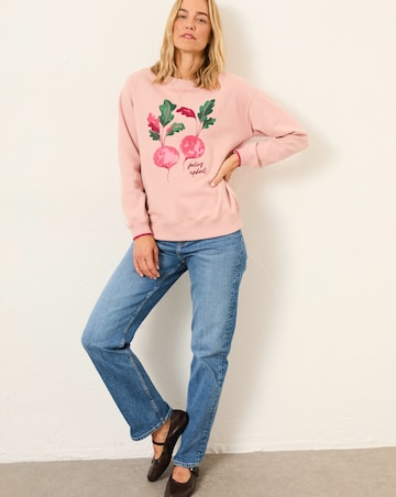 FatFace Georgia Feeling Upbeet Graphic Sweater
