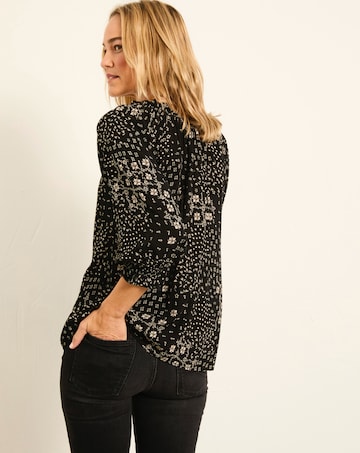 FatFace Kira Mono Blouse