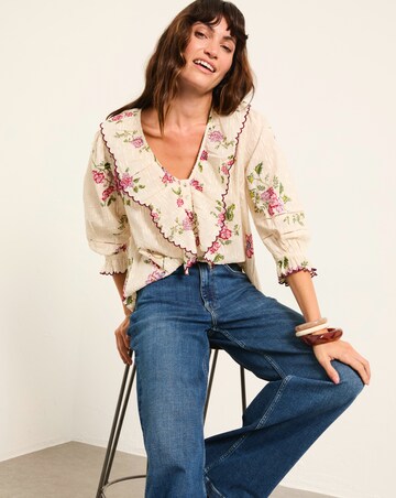 FatFace Carly Floral Blouse