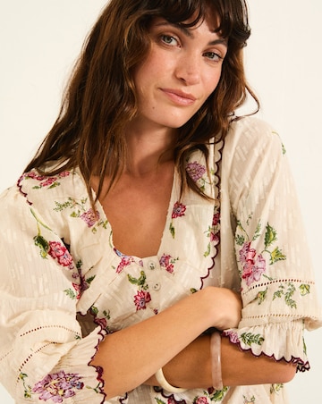 FatFace Carly Floral Blouse