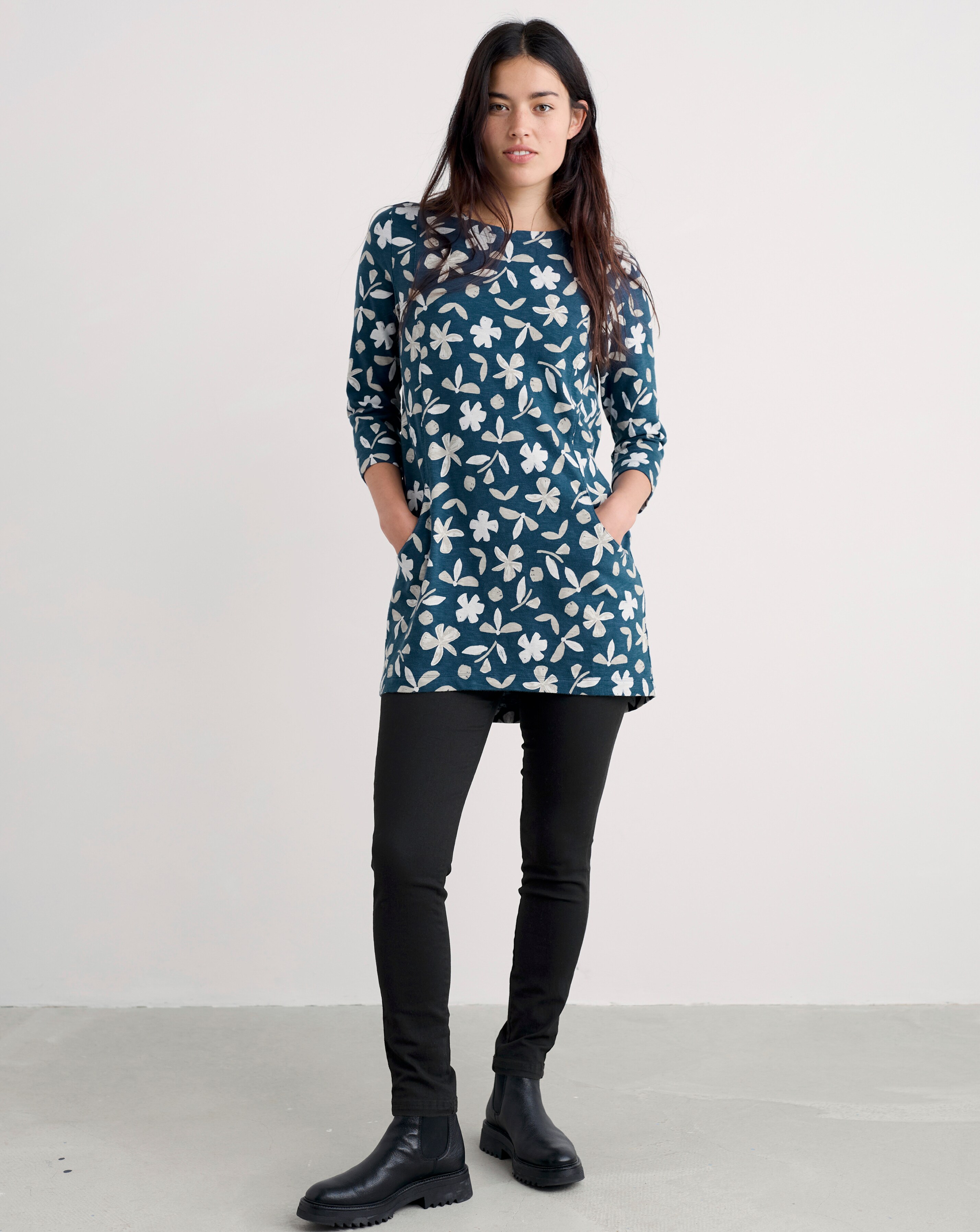 New In - Seasalt Cornwall Shore Jersey Tunic