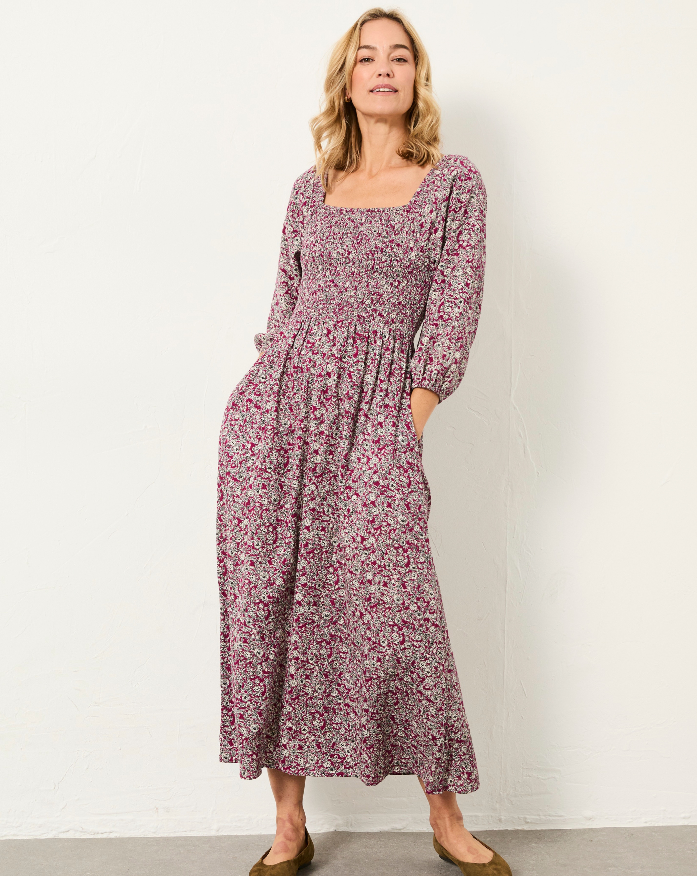 FatFace Adele Midi Dress