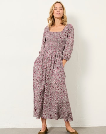 FatFace Adele Floral Midi Dress
