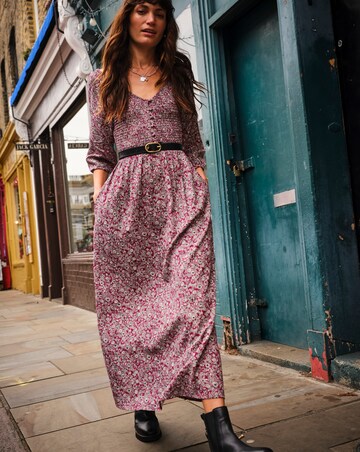 FatFace Adele Floral Midi Dress