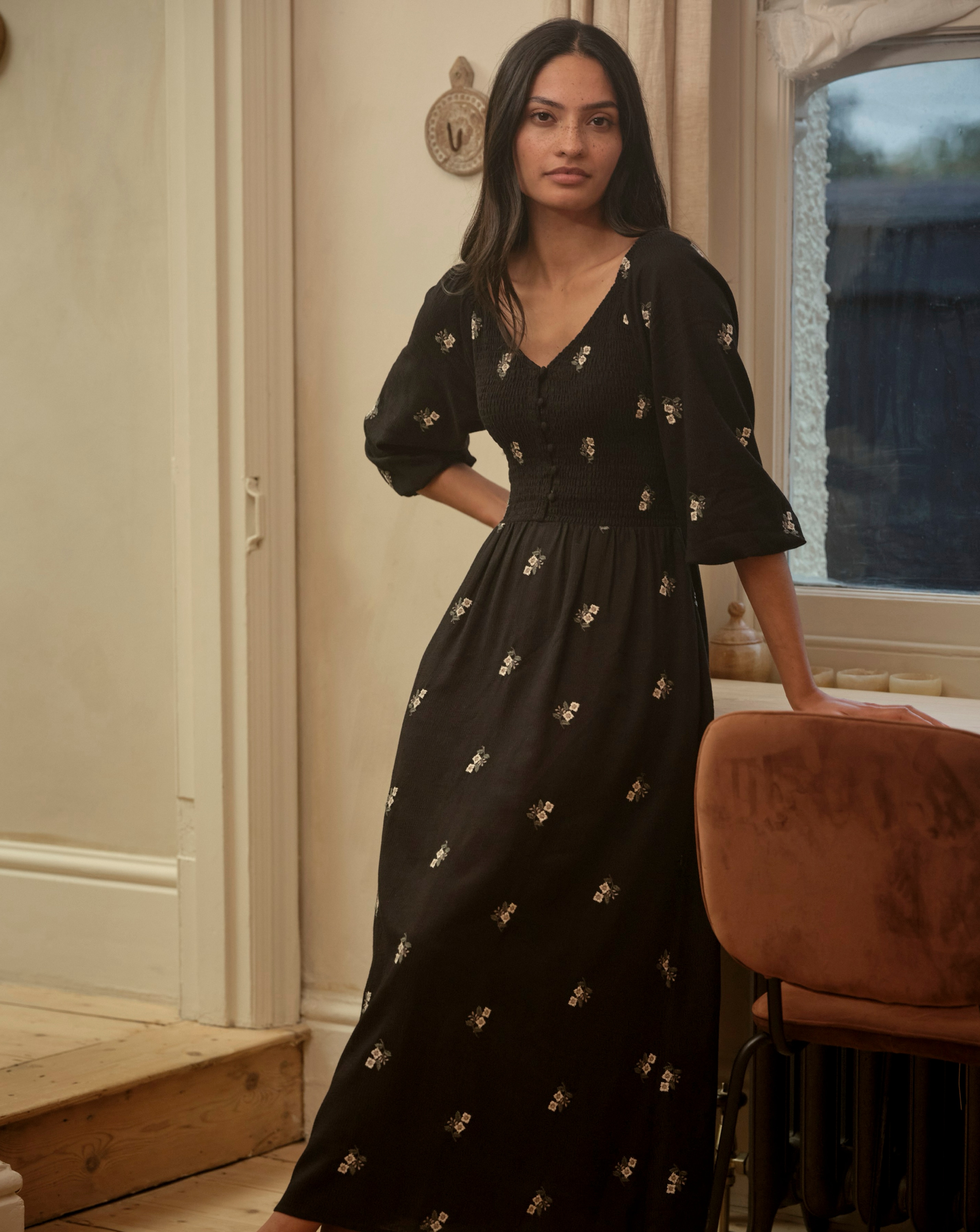 New In - FatFace Adele Midi Dress