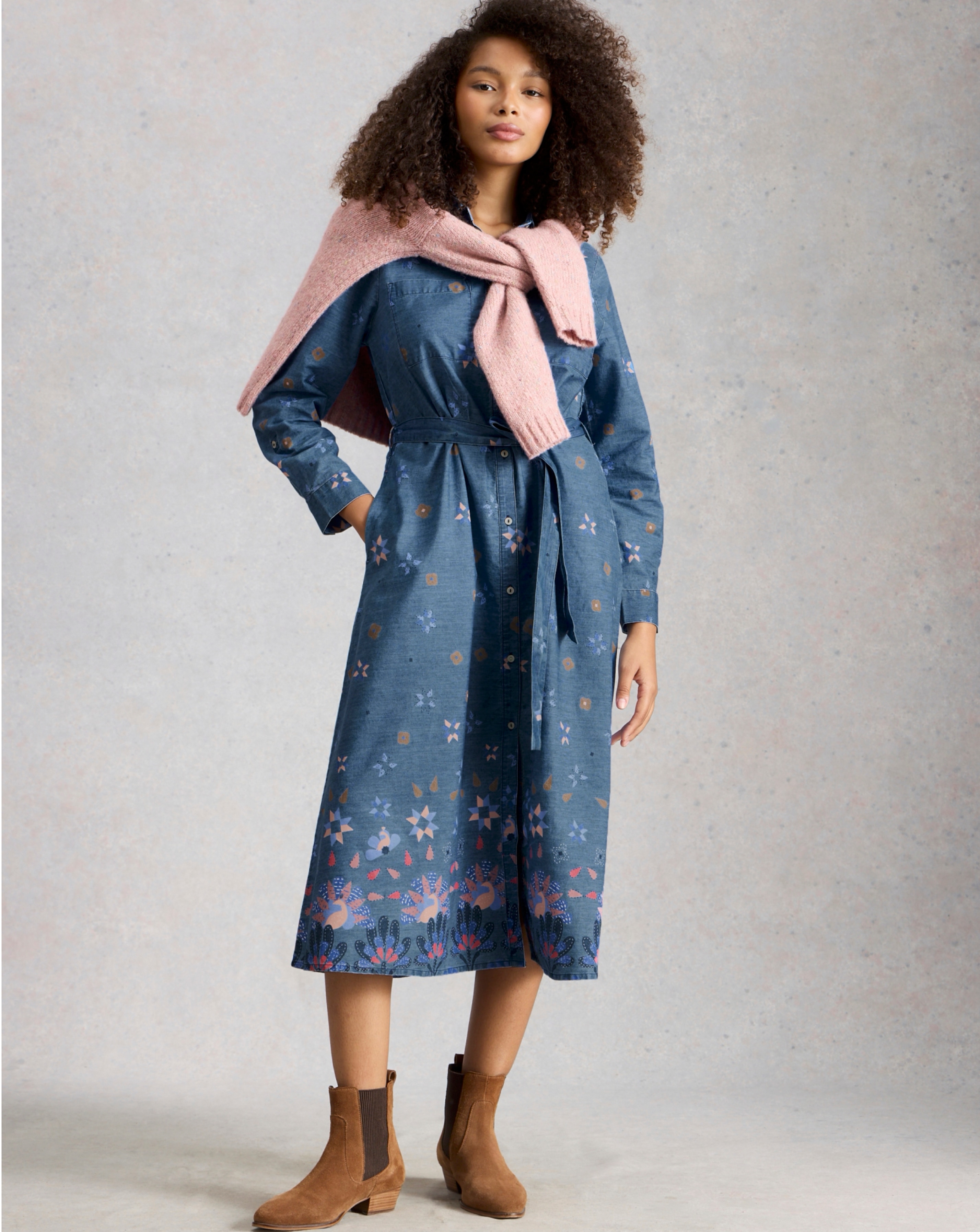 White Stuff Lana Midi