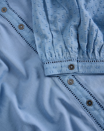 White Stuff Daisy Dobby Mix Top