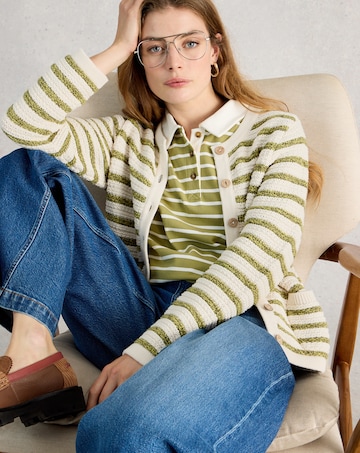 White Stuff Belle Stripe Cardigan