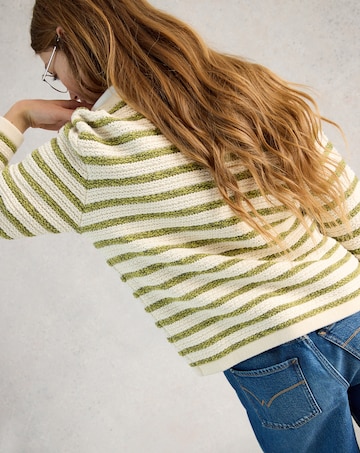 White Stuff Belle Stripe Cardigan