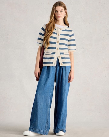 White Stuff Isabella Short Sleeve Cardigan
