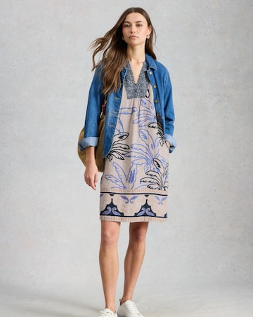 White Stuff Ash Linen Dress