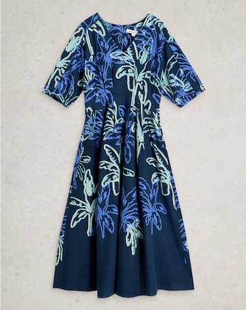 White Stuff Kate Linen Blend Dress