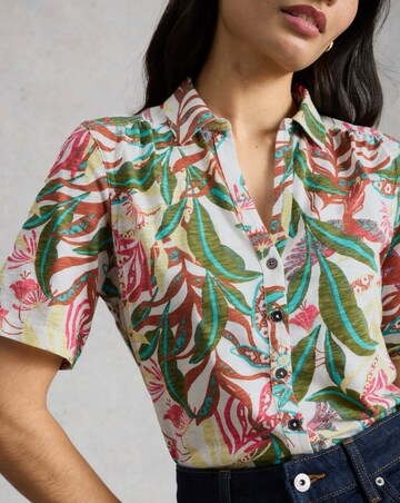 White Stuff Annie Jersey Shirt