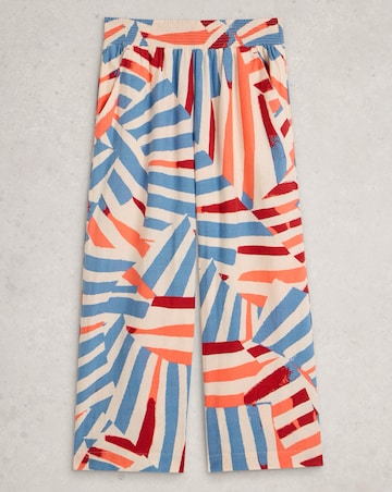 White Stuff Shelly Linen Blend Culotte