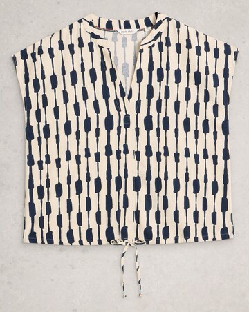 White Stuff Nicole Linen Blend Top