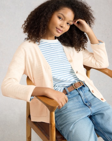 White Stuff Nova Linen Blend Cardigan