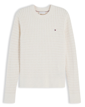 Tommy Hilfiger Cable Fine Knit Sweater