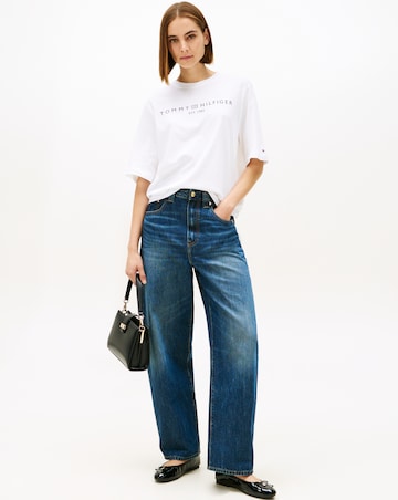 Tommy Hilfiger Logo Trapeze Crew Neck