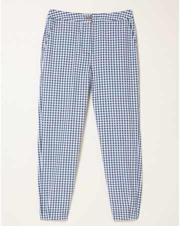 FatFace Gingham Taper Trouser