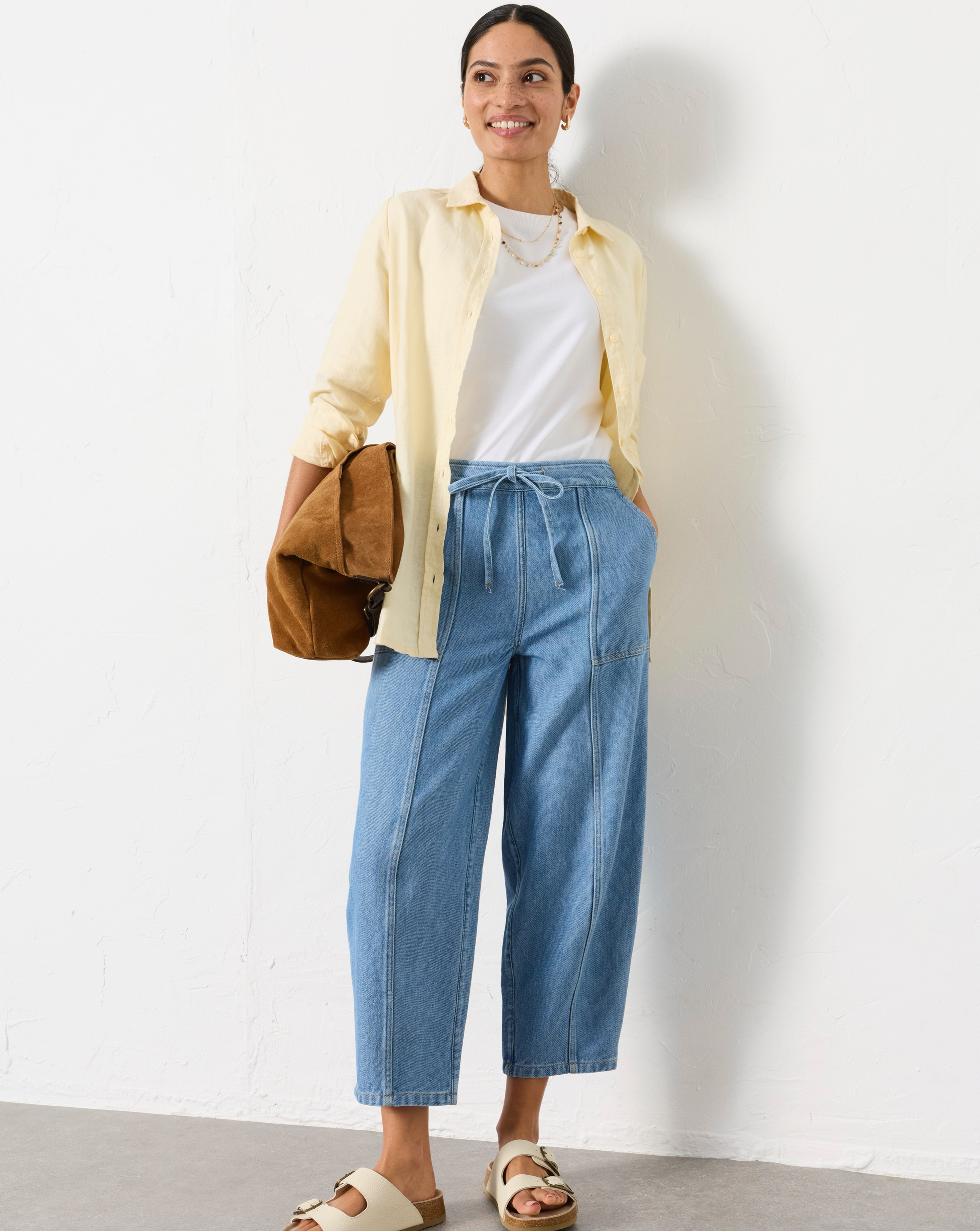 FatFace Wide Leg Jean