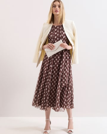 Phase Eight Lucinda Spot Midi Dress