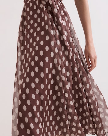 Phase Eight Lucinda Spot Midi Dress