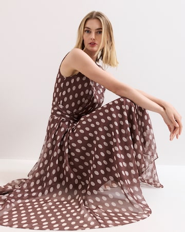 Phase Eight Lucinda Spot Midi Dress