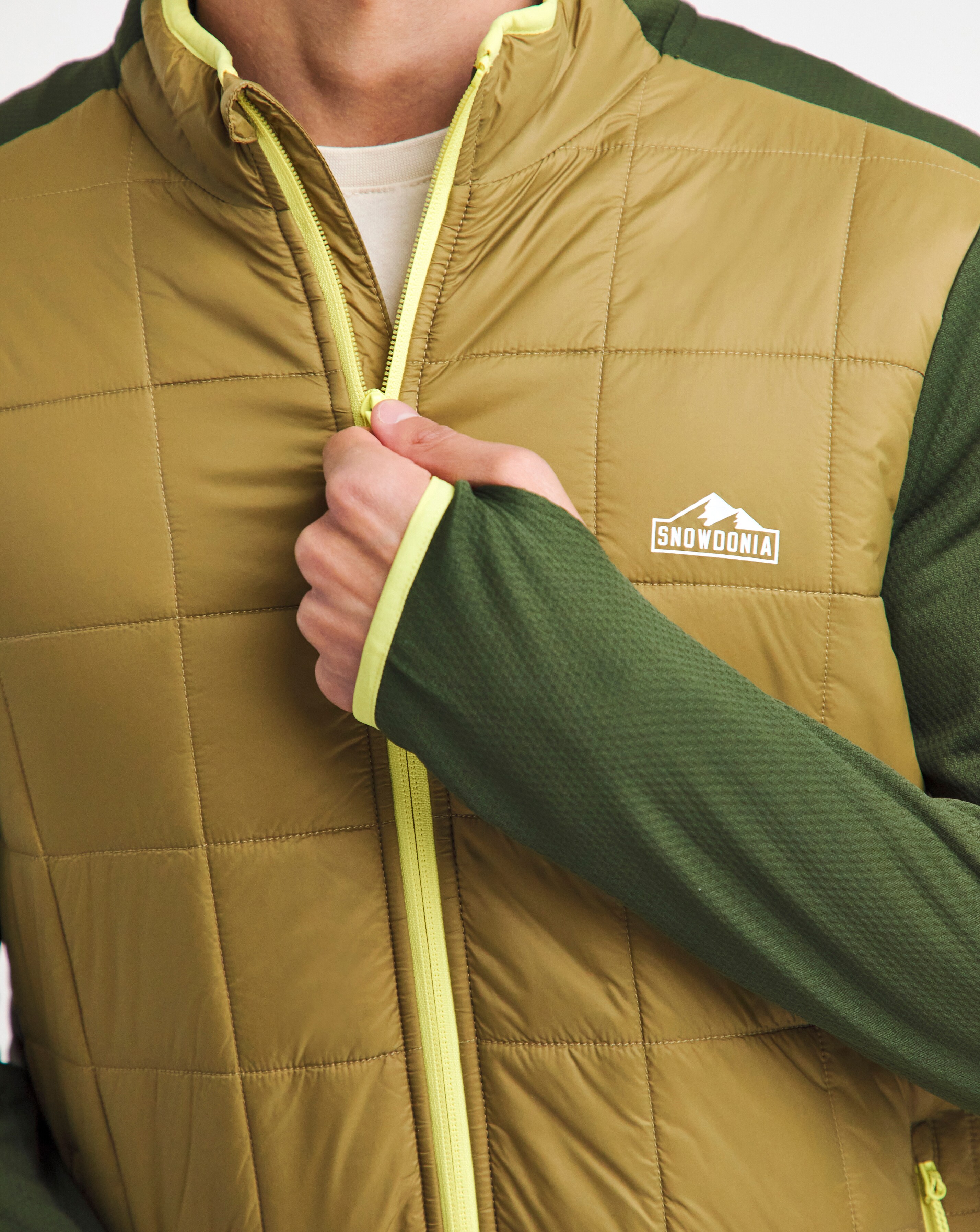 Snowdonia hybrid jacket shop