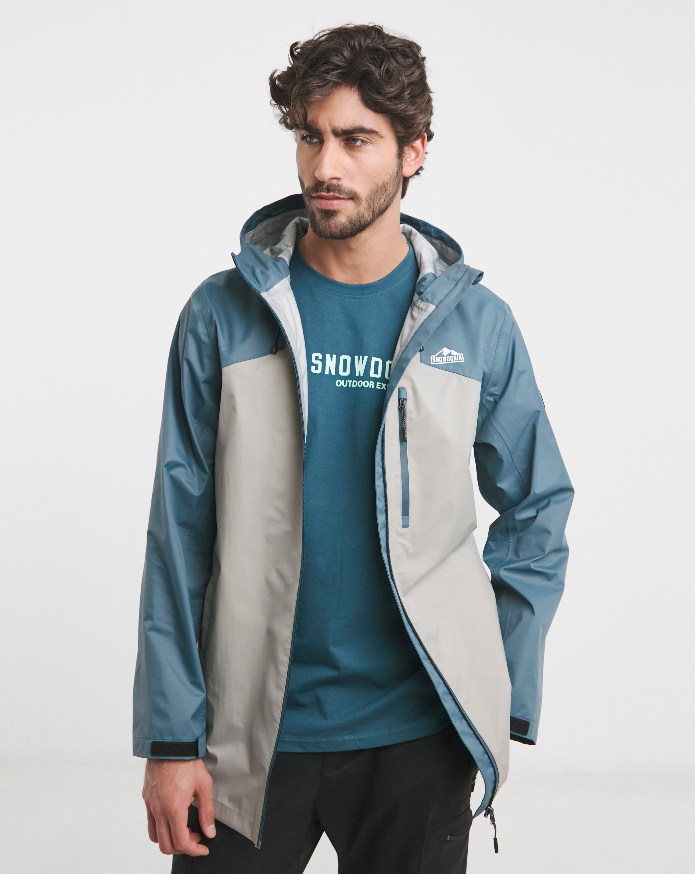 Snowdonia Mens Waterproof Hooded Jacket