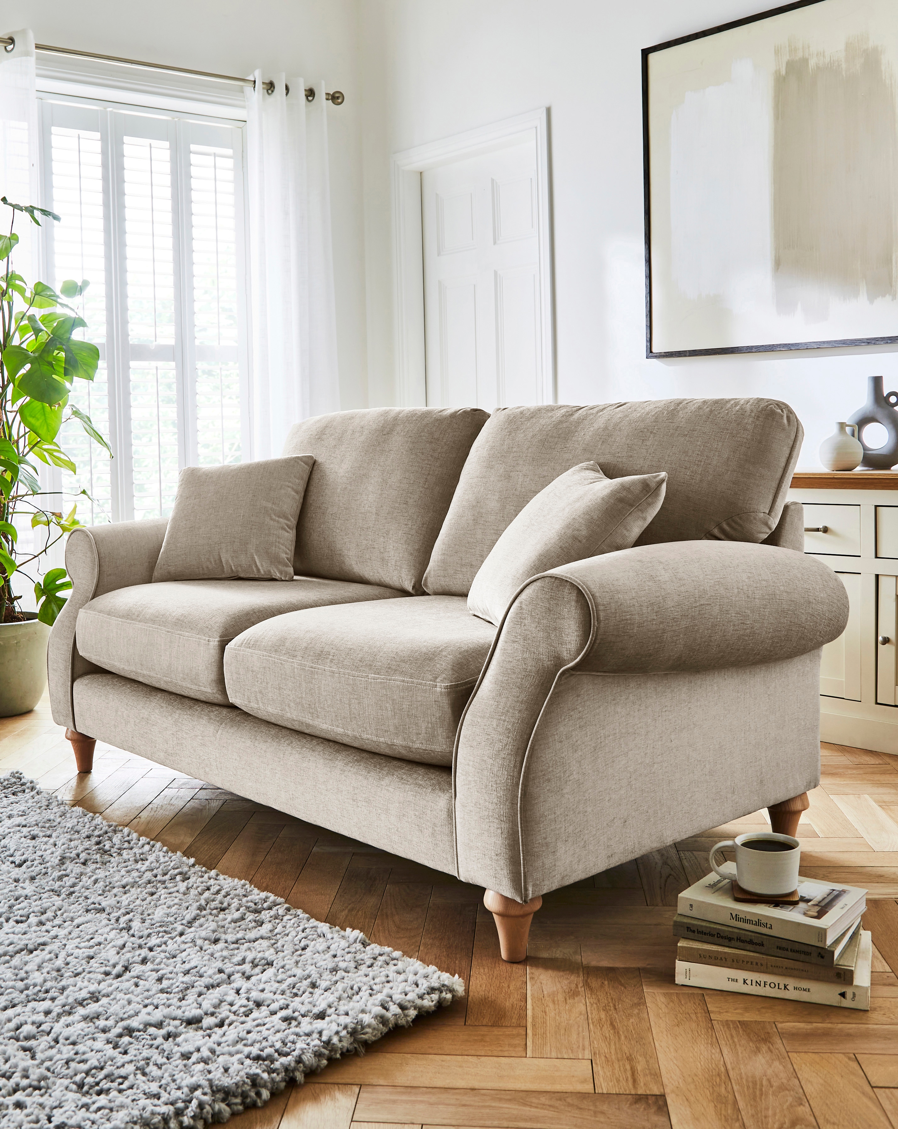 Julipa Colston Chenille 3 Seater Sofa