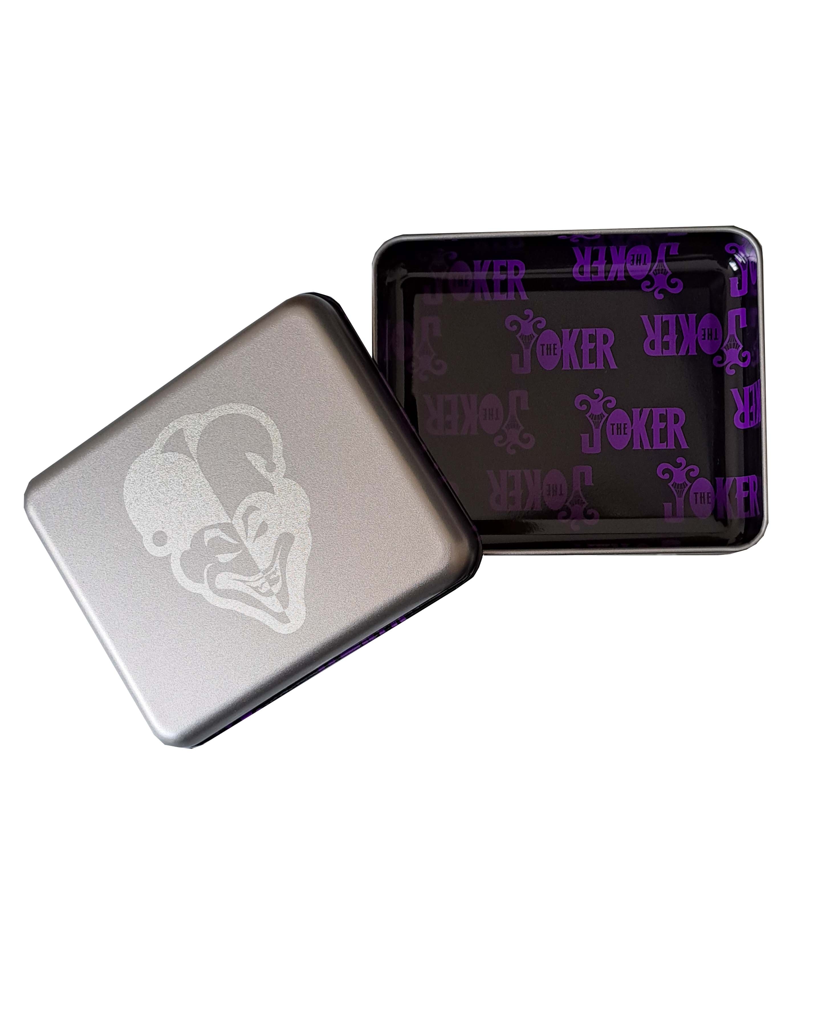 Evil Joker HAHAHA! Portafoglio/Portamonete Bi-Fold Porta-ID & Porta Tessere, Viola