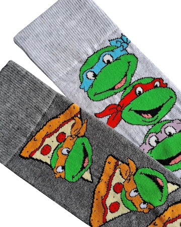 Mens 4pk The Joker & Turtles Gift Socks