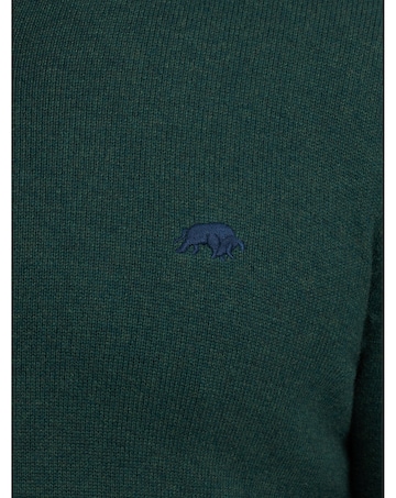 Raging Bull Classic Quarter Zip Knit Forest