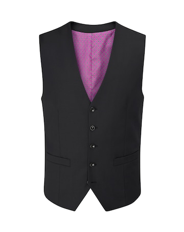 Skopes Farnham Suit Waistcoat Black