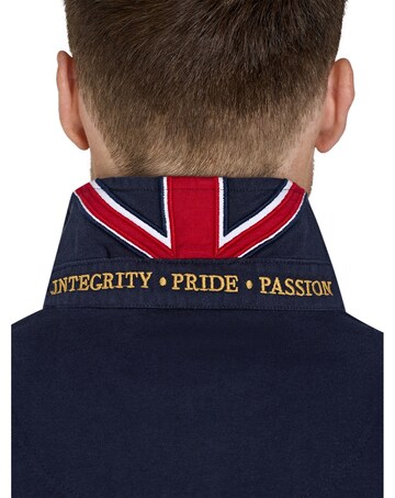 Raging Bull Classic Long Sleeve Rugby Navy