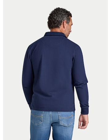 Raging Bull Classic Long Sleeve Rugby Navy