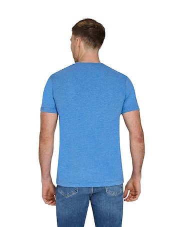 Raging Bull Union Jack Bull T-Shirt Denim Blue