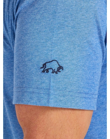 Raging Bull Union Jack Bull T-Shirt Denim Blue