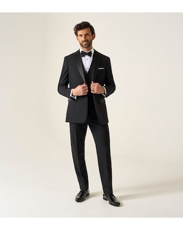 Skopes Cavendish Suit Waistcoat Black
