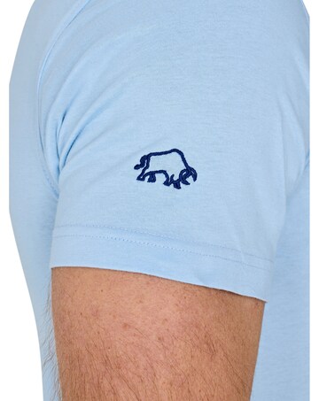 Raging Bull Slash Bull T-Shirt Sky Blue